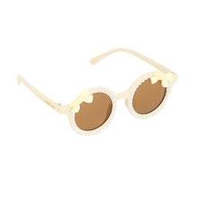 Load image into Gallery viewer, White Pearl &amp; Bow Sunglasses