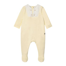 Load image into Gallery viewer, Unisex Pale Yellow Babygrow