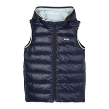 Load image into Gallery viewer, Navy Reversible Gilet