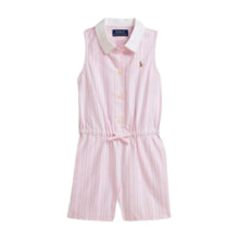 Load image into Gallery viewer, Pale Pink Striped Playsuit