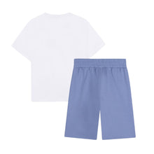 Load image into Gallery viewer, PRE ORDER - Blue &amp; White Shorts Set