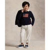 PRE ORDER - Navy Flag Jumper