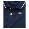 Babies Navy Polo Bodysuit