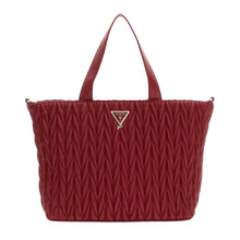 Load image into Gallery viewer, Dark Red Quilted Handbag