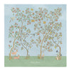 Blue In Bloom Swaddle