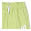 Lime Green Large Logo Swim Shorts