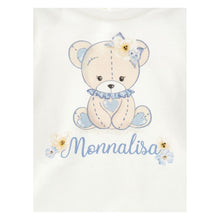 Load image into Gallery viewer, Babies Blue Teddy &amp; Floral Skirt Set