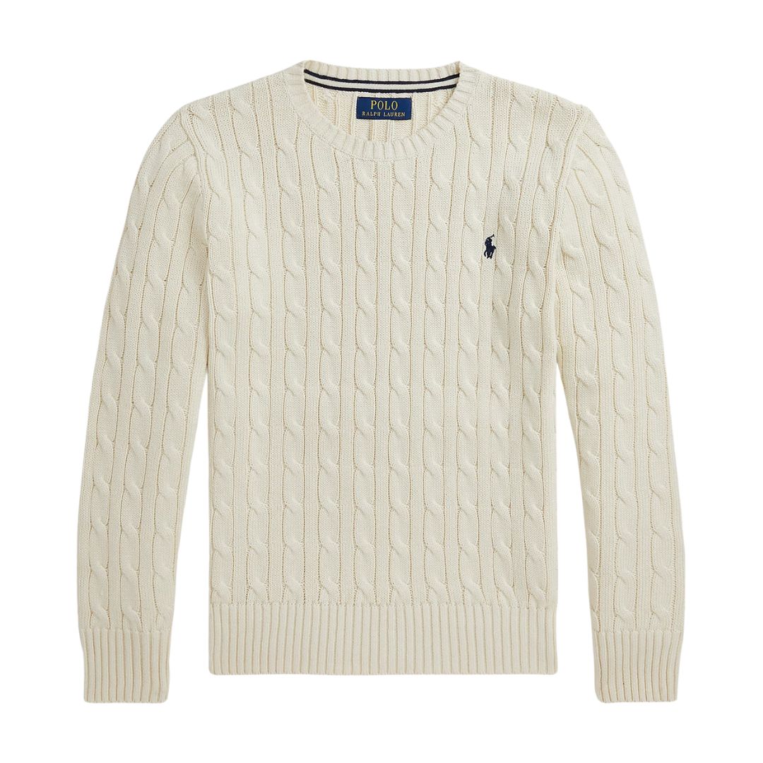 PRE ORDER - Cream Cable Knit Jumper