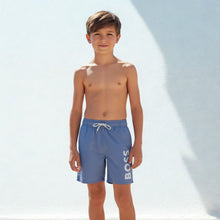 Load image into Gallery viewer, Blue Logo Swim Shorts