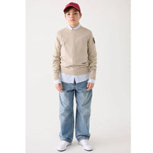 Load image into Gallery viewer, Beige Basic Braw Jumper