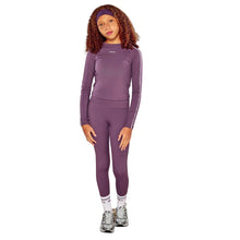 Load image into Gallery viewer, Plum LS Top &amp; Leggings Set