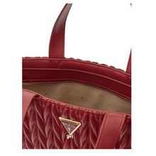 Load image into Gallery viewer, Dark Red Quilted Handbag