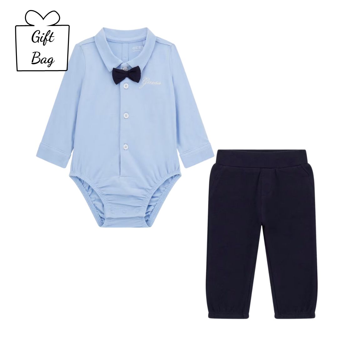 Blue Polo Body & Pants set
