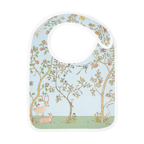 Blue In Bloom Bib