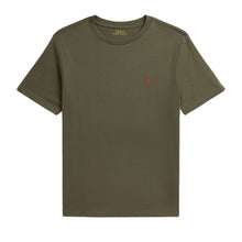 Load image into Gallery viewer, Olive Green Embroidered Pony T-Shirt