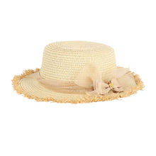 Load image into Gallery viewer, Beige Straw Hat