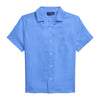 Blue SS Linen Shirt