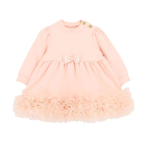 Babies Pink Tulle Trimmed 