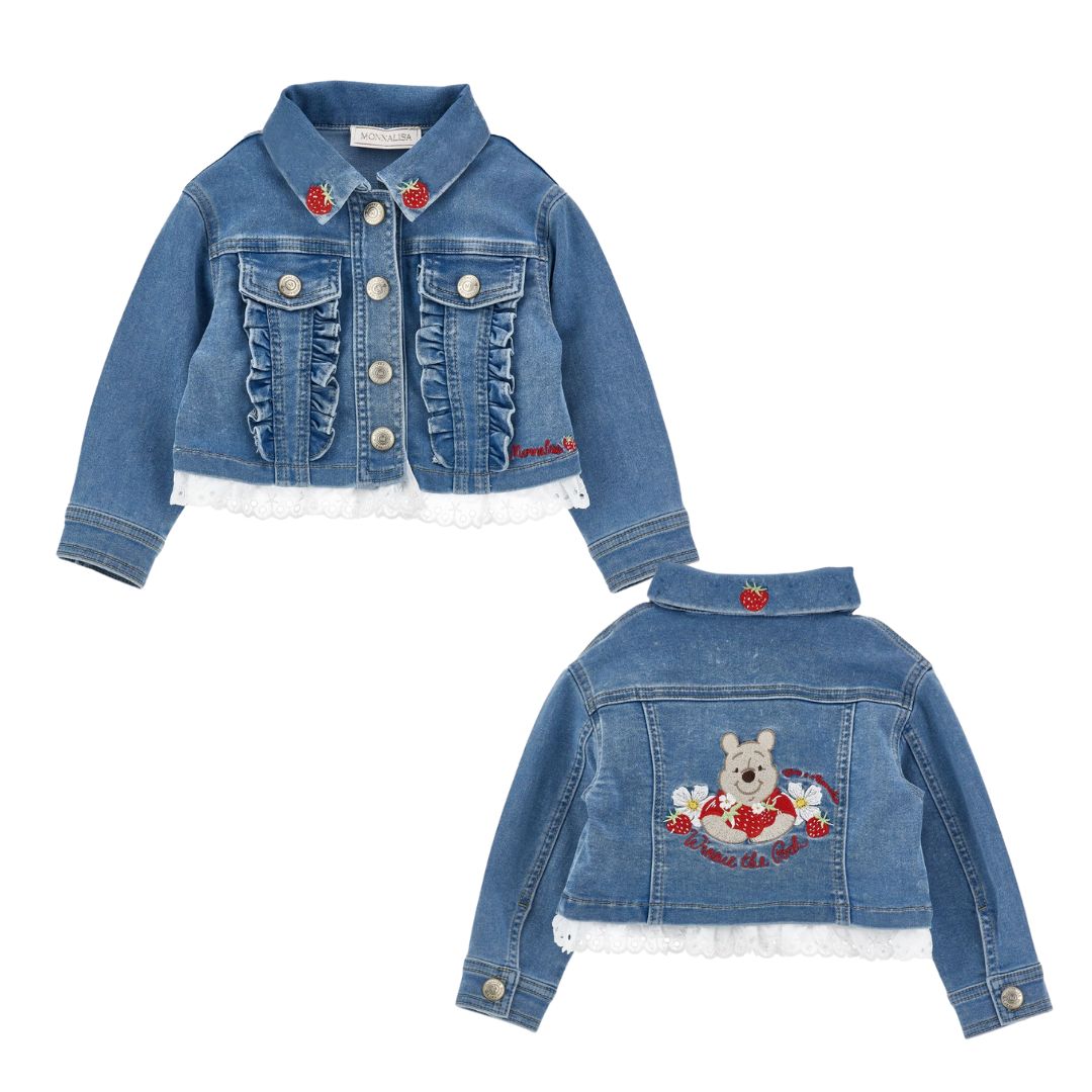 Monnalisa - Winnie The Pooh Denim Jacket – Village Kids
