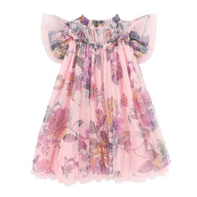 Load image into Gallery viewer, Pink Bold Floral Print Dress