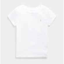 Load image into Gallery viewer, Girls White Embroidered Pony T-Shirt