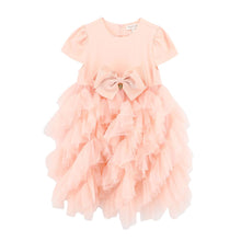 Load image into Gallery viewer, Peach &#39;Mille Feuille&#39; Dress