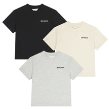 Load image into Gallery viewer, Black, Ivory &amp; Grey 3 Pack T-Shirts