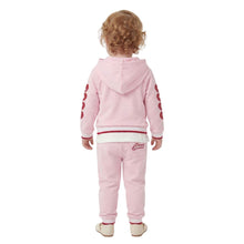 Load image into Gallery viewer, Pink Glitter Hearts Tracksuit