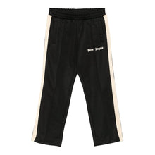 Load image into Gallery viewer, Black &amp; Beige Stripe Zip Up Tracksuit