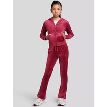 Load image into Gallery viewer, Red Plum Diamante Bootcut Tracksuit