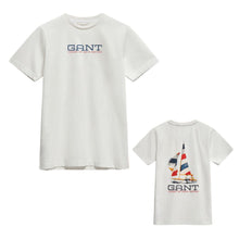 Load image into Gallery viewer, White Coastal Graphic T-Shirt