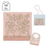 Pink In Bloom Swaddle & Bib Gift Set
