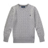 PRE ORDER - Grey Cable Knit Jumper