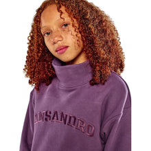 Load image into Gallery viewer, Plum High Neck Sweatshirt