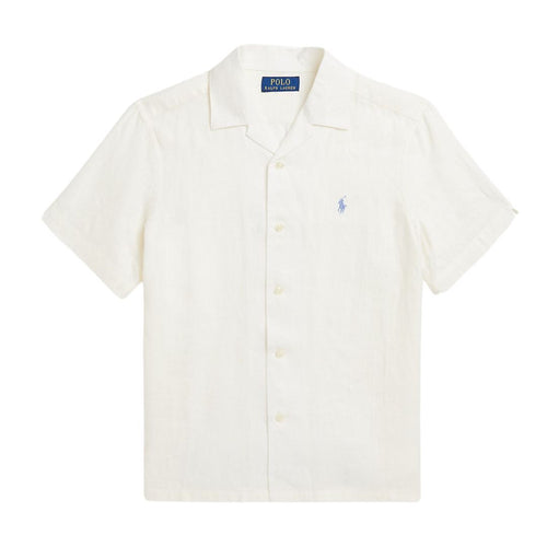 Ivory SS Linen Shirt
