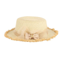Load image into Gallery viewer, Beige Straw Hat
