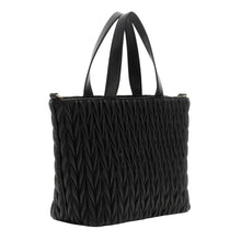 Load image into Gallery viewer, Black Quilted Handbag