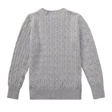 Load image into Gallery viewer, PRE ORDER - Grey Cable Knit Jumper