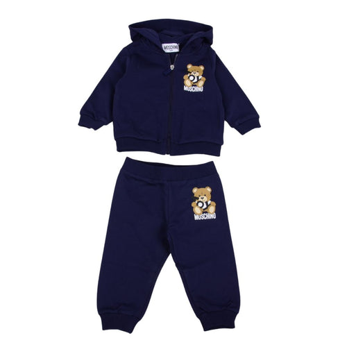 Babies Navy Teddy Tracksuit