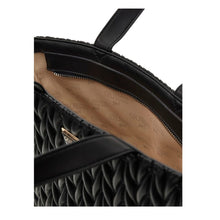 Load image into Gallery viewer, Black Quilted Handbag