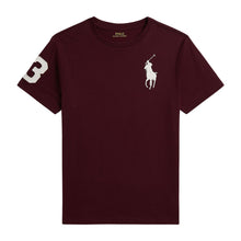 Load image into Gallery viewer, Burgundy Large Pony T-Shirt