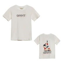 Load image into Gallery viewer, Babies White Coastal Graphic T-Shirt