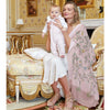 Pink In Bloom Swaddle & Bib Gift Set
