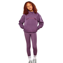 Load image into Gallery viewer, Plum High Neck Sweatshirt
