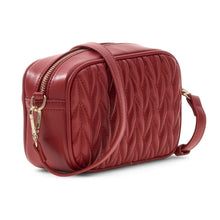 Load image into Gallery viewer, Dark Red Quilted Bag