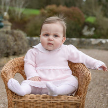 Load image into Gallery viewer, Pink Knitted Dress &amp; Tights