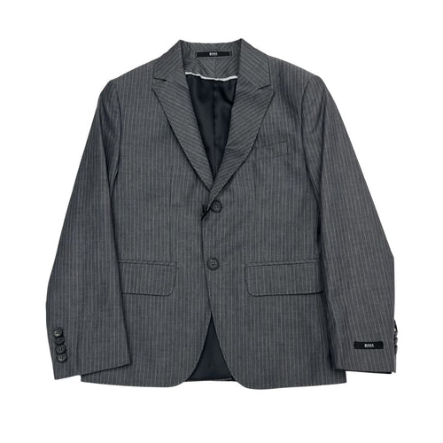 Grey Pin Striped Blazer