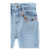 Babies Embroidered Floral Jeans