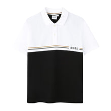 Load image into Gallery viewer, Black &amp; White Polo Shirt