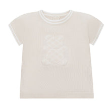 Load image into Gallery viewer, Beige Knitted Shorts Set